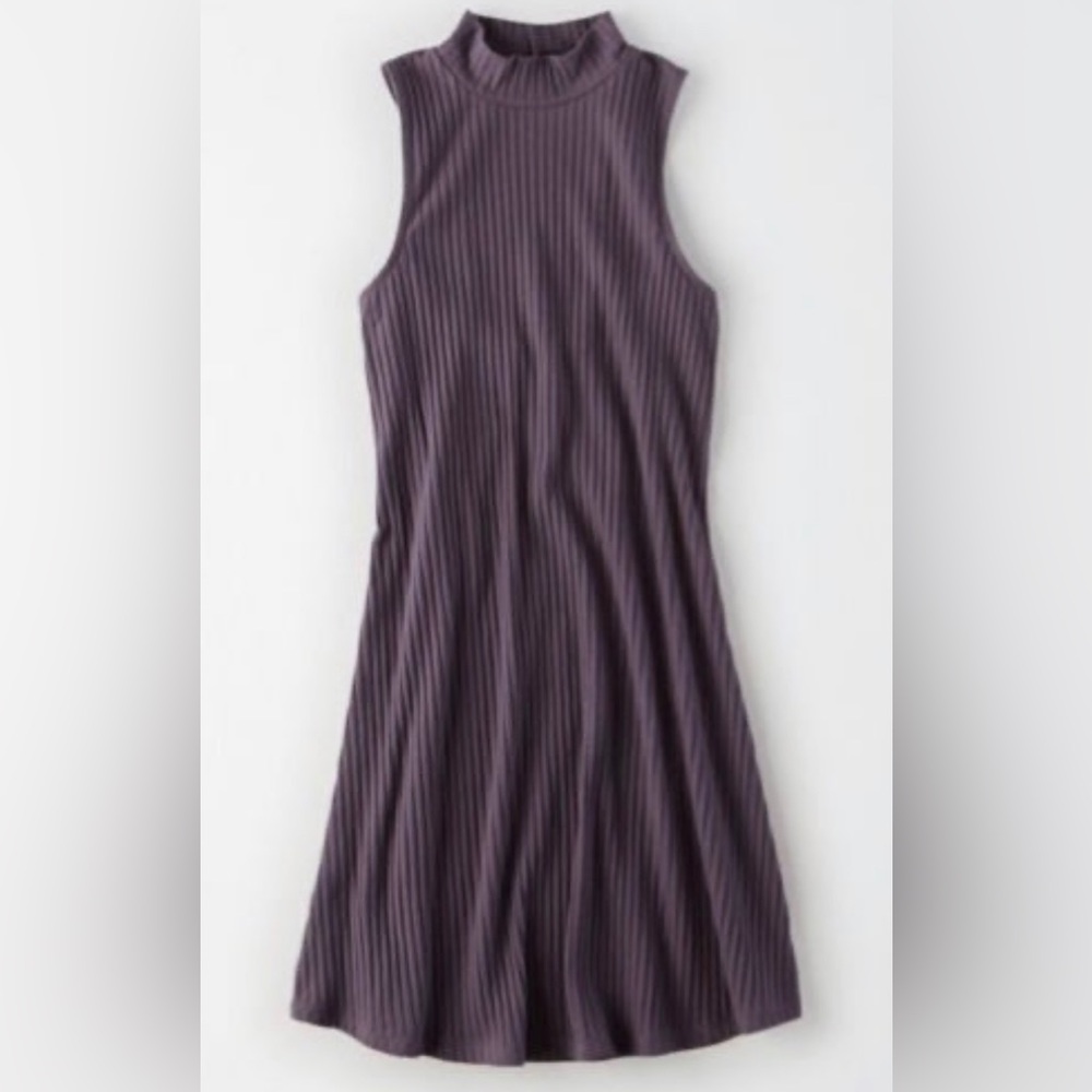 Knit Mock Neck Dress